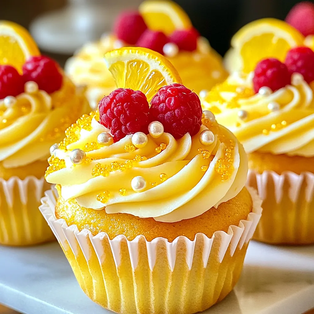 Raspberry Lemon Heaven Cupcakes: A Citrus Delight for Every Occasion