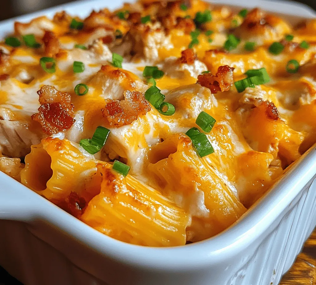 If you’re looking for a dish that effortlessly combines comfort and convenience, look no further than the Cheesy Chicken Bacon Ranch Casserole. This hearty meal has earned its place as a family favorite, thanks to its rich flavors and creamy texture. Imagine tender chicken, crispy bacon, and gooey cheese all nestled together in a warm, comforting casserole. It