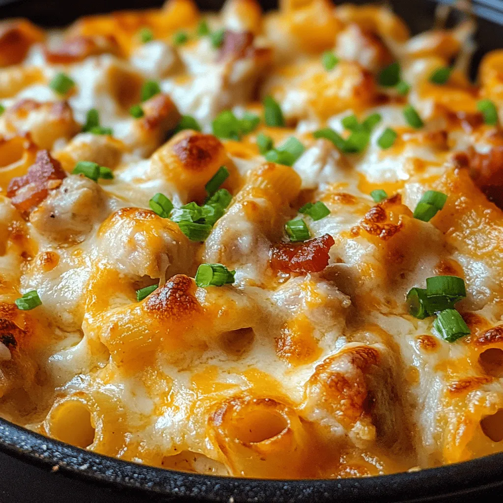 Cheesy Chicken Bacon Ranch Casserole Recipe