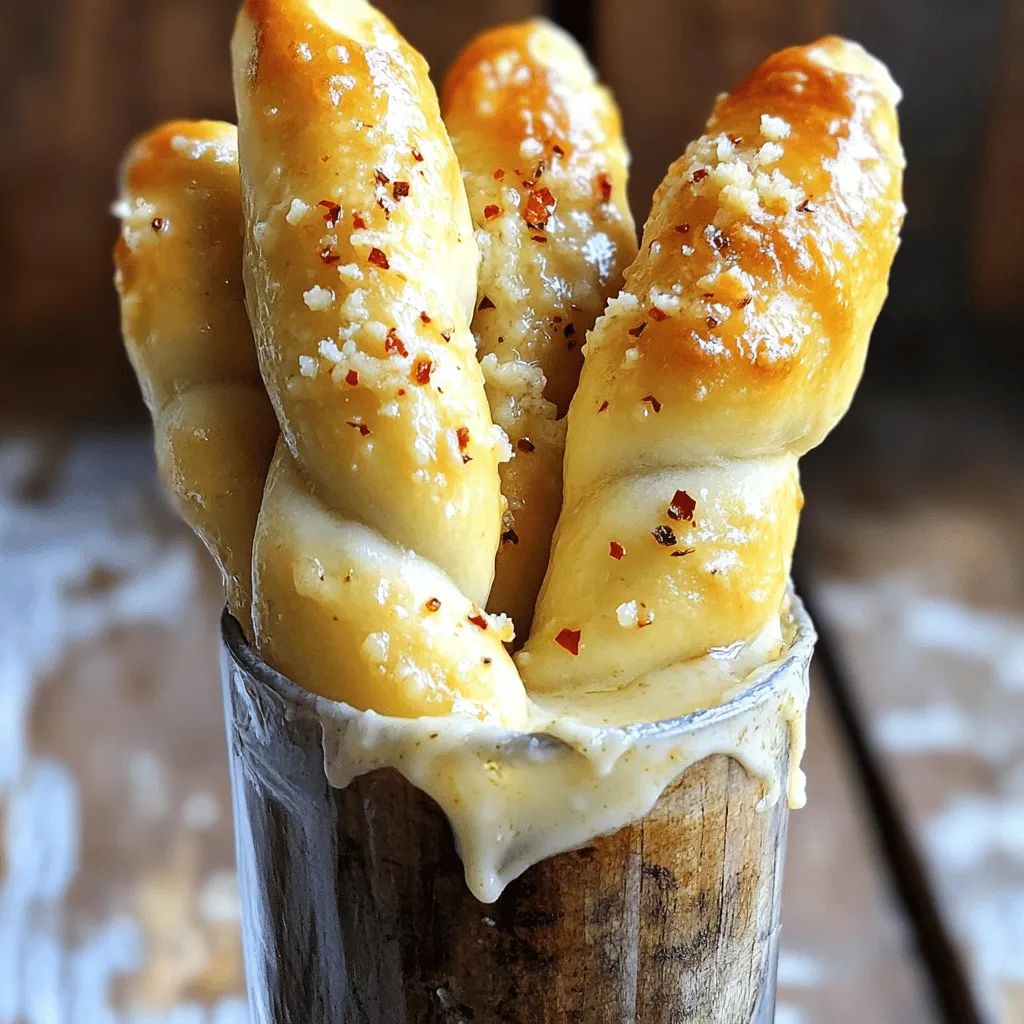 Garlic Parmesan Knotted Breadsticks Tasty and Simple