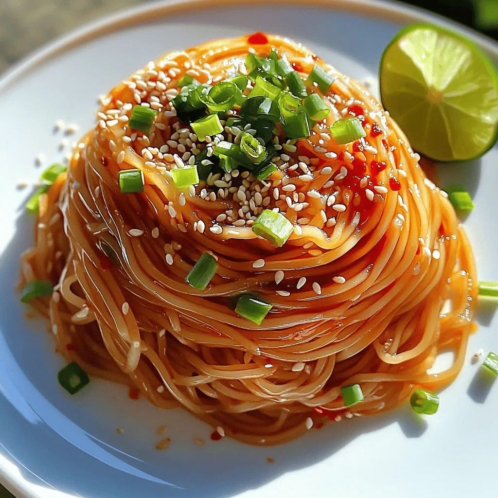 Garlic Chili Oil Noodles Quick Recipe for Dinner Bliss