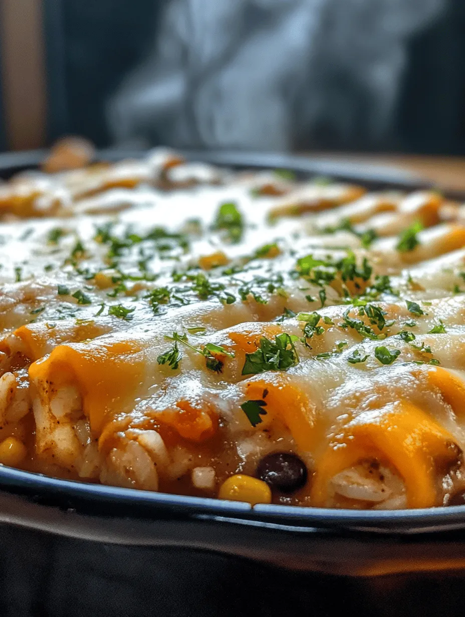Cheesy Salsa Chicken and Rice Bake: A Hearty Comfort Food Recipe