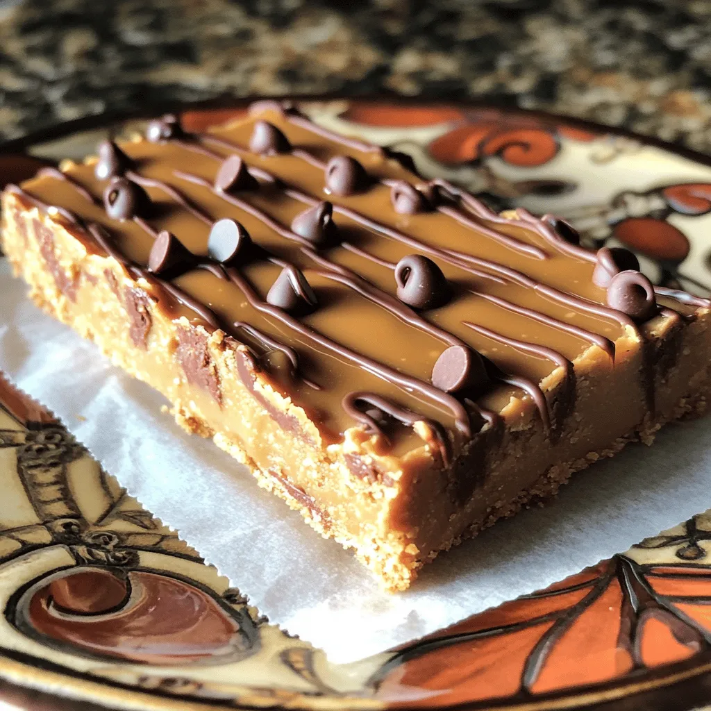 No-Bake Peanut Butter Bars Quick and Easy Recipe