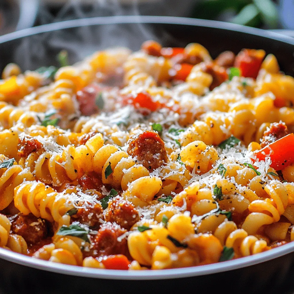 Spicy Chorizo Pasta Delight: A Flavorful Journey into Comfort Food