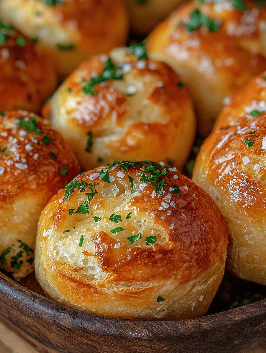 Garlic Bliss Bread Rolls: A Homemade Delight
