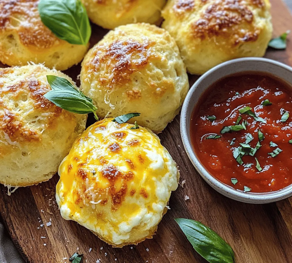 Discover the ultimate comfort food with our Gooey Mozzarella Biscuit Bombs! Perfectly flaky on the outside and oozing with warm, melted mozzarella on the inside, these delightful bites are ideal for any occasion—whether you