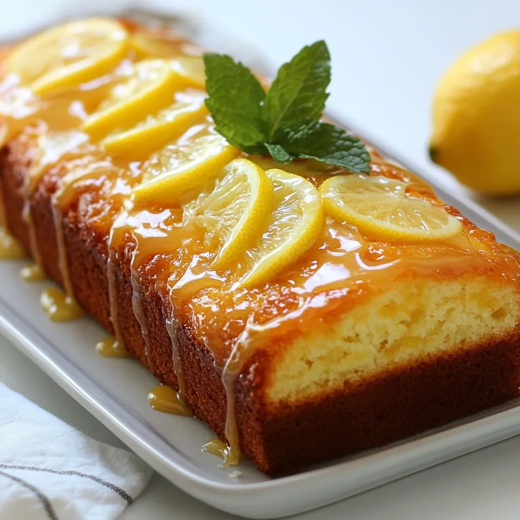 Glazed Lemon Loaf Simple and Moist Recipe Guide