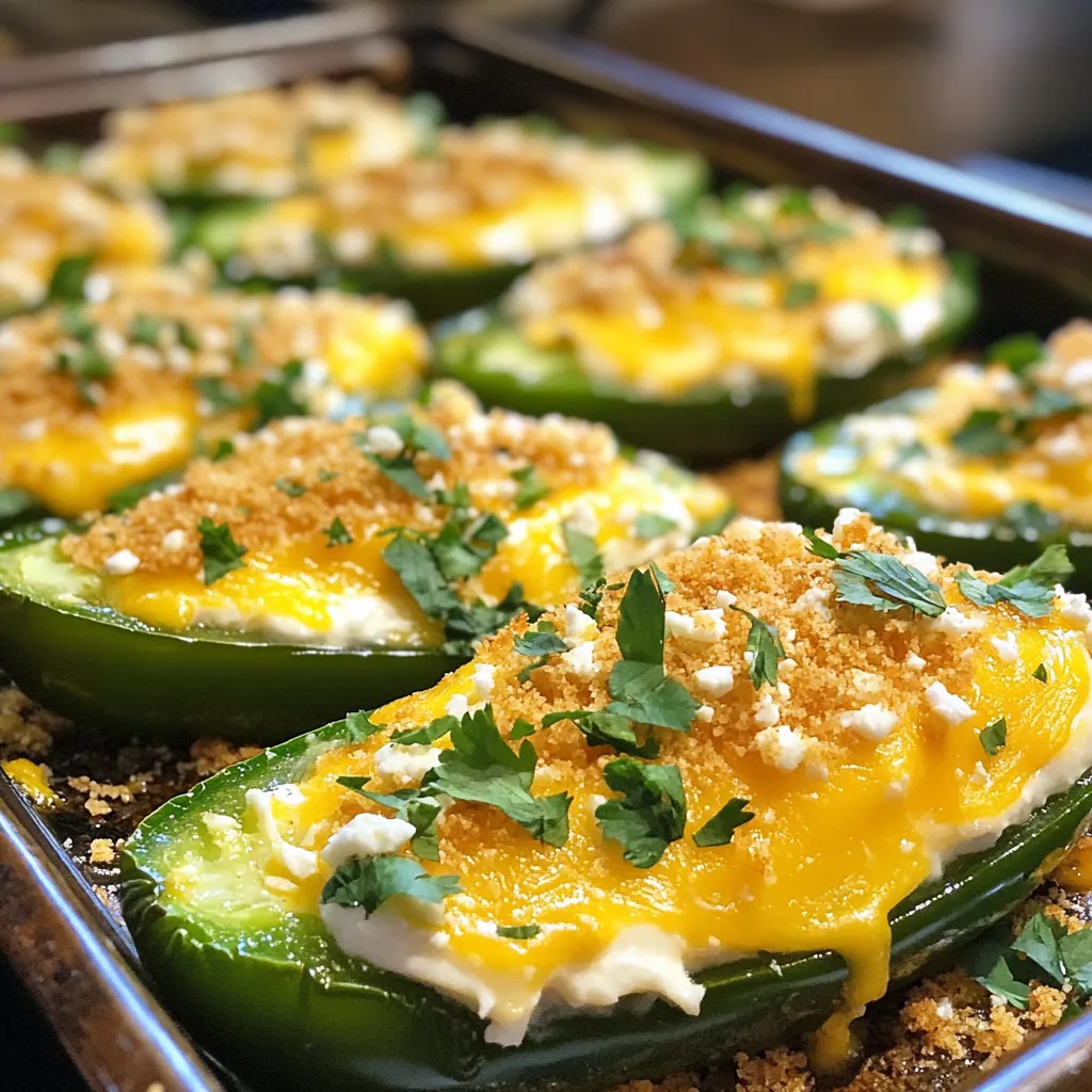 Fiery Cheesy Jalapeño Poppers: A Spicy Delight