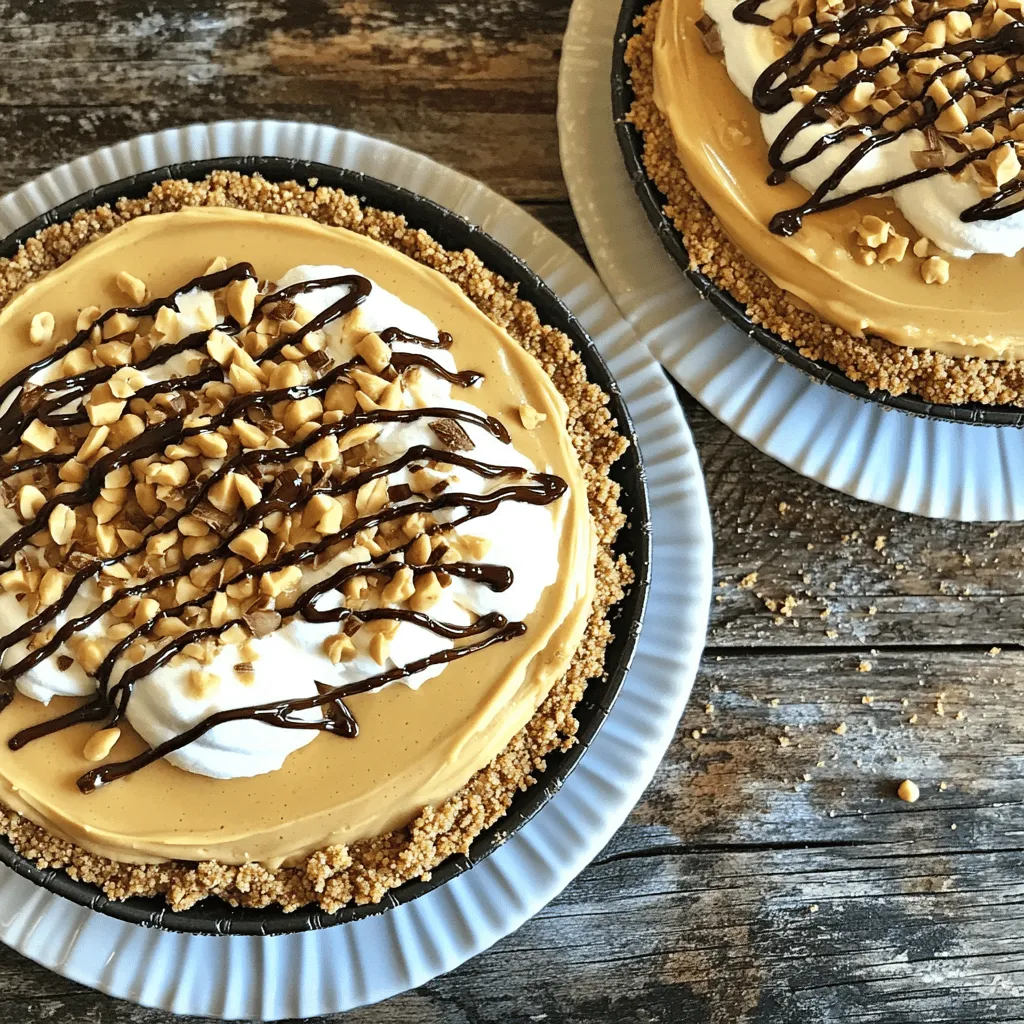 No Bake Peanut Butter Pie Creamy and Simple Delight