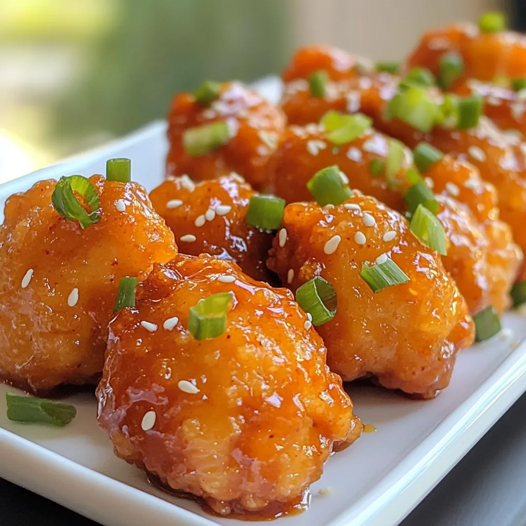 Honey Sriracha Chicken Bites Flavorful and Easy Snack