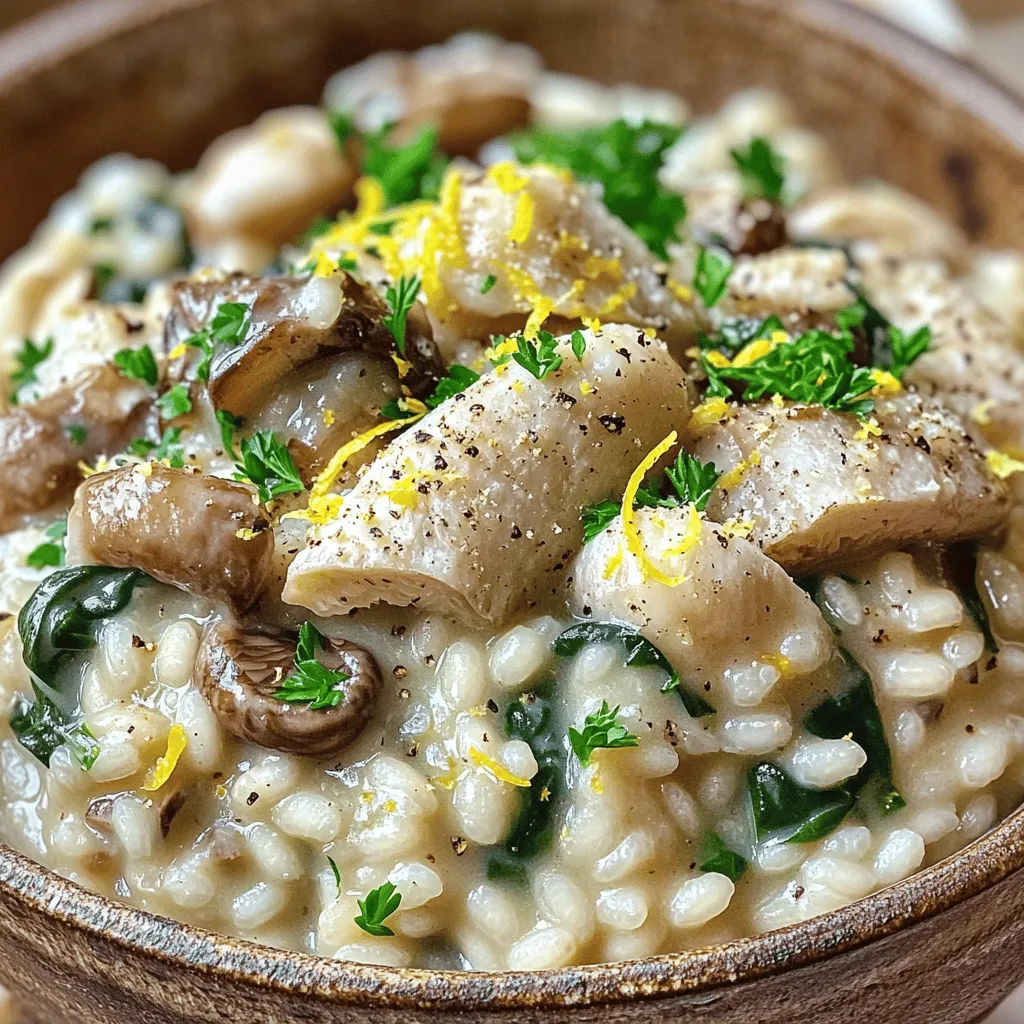 Mushroom Risotto Rich and Creamy Comfort Dish