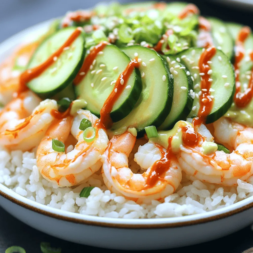 Delicious Shrimp Rice Bowls with Spicy Mayo Recipe