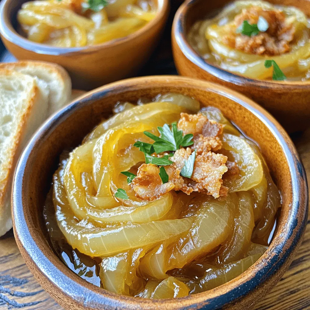 To make savory beer-infused onions, you need a few key ingredients. The main star is the onions. I love using large yellow onions. They offer great sweetness and depth when cooked. You can also use sweet onions for a milder taste.