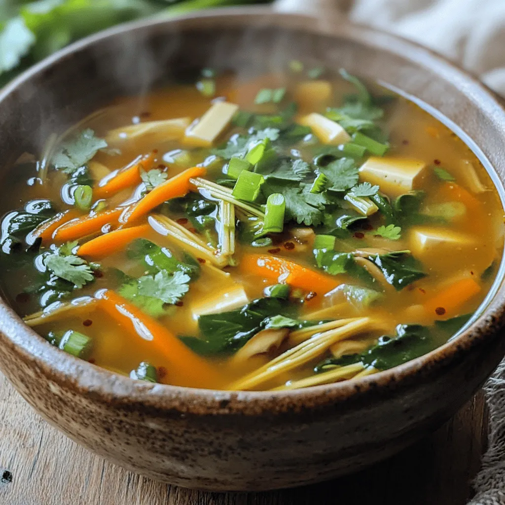 Spicy Tangy Delight: Easy Hot and Sour Soup