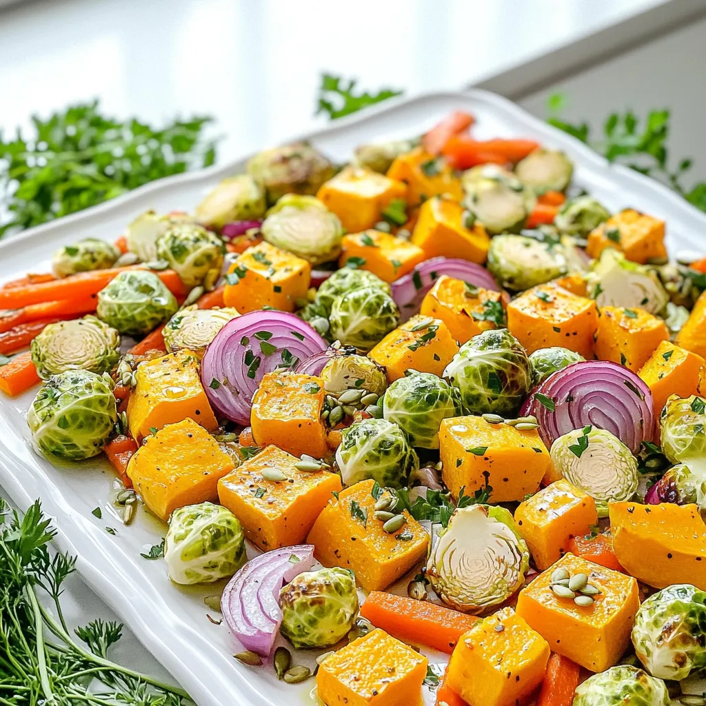 Sheet Pan Roasted Fall Veggies Simple and Tasty Dish