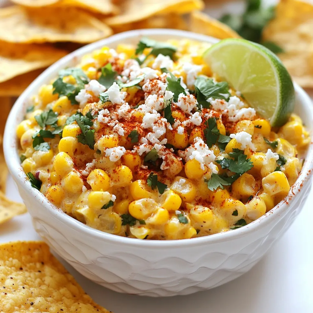 Mexican Street Corn Dip Flavorful and Easy Recipe