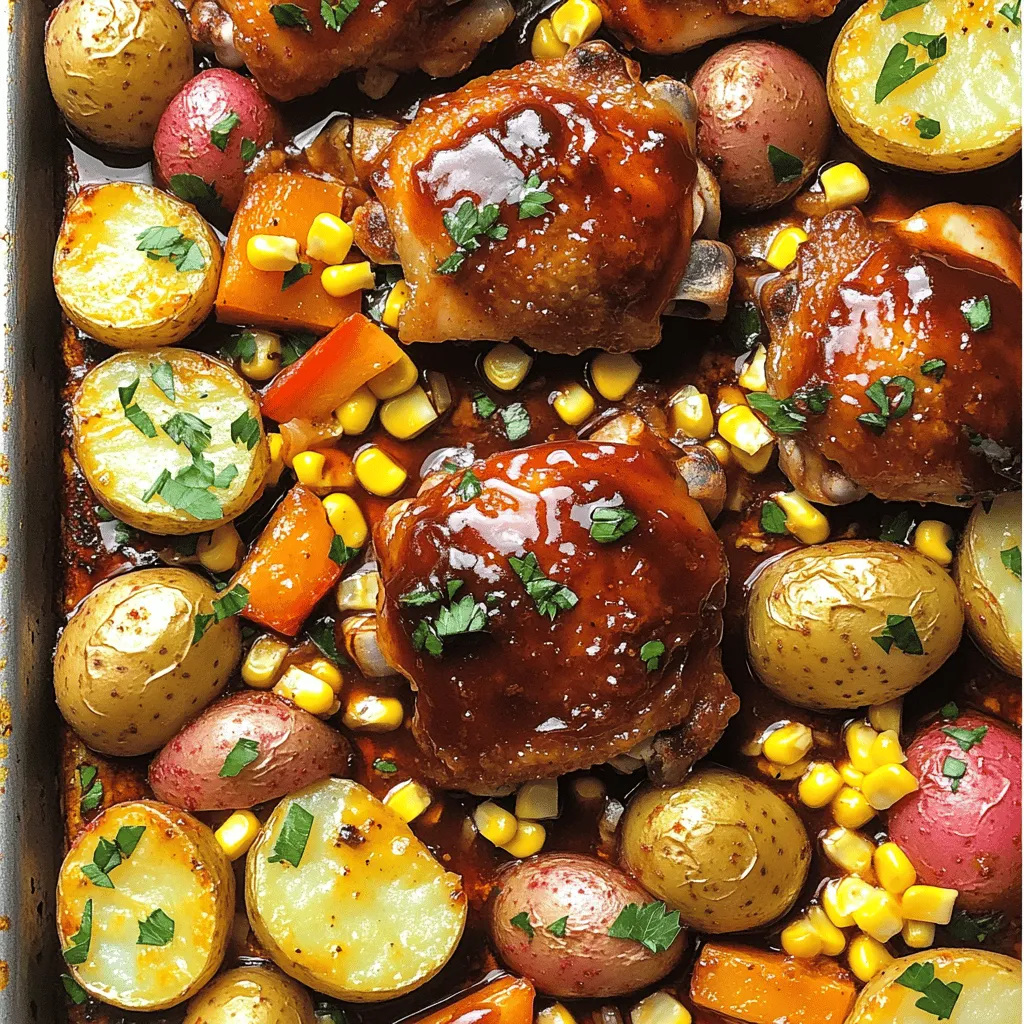 Delicious BBQ Chicken Sheet Pan Meal: A Simple and Flavorful Family Dinner