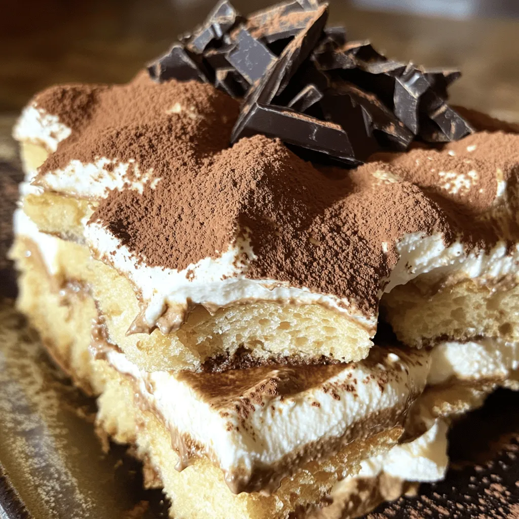 Tiramisu Delight Easy Recipe and Preparation Guide