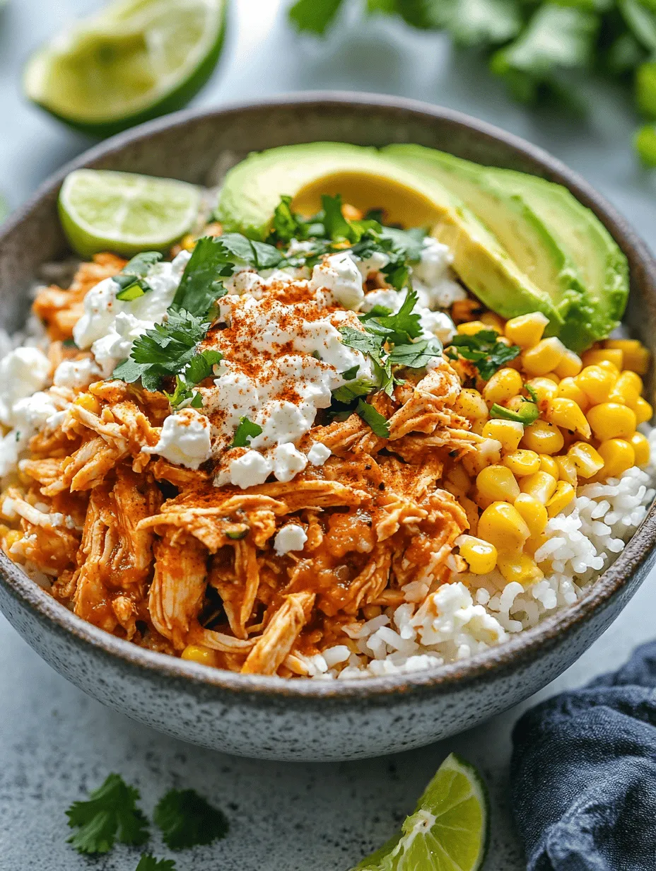 Street Corn Chicken Rice Bowl Recipe