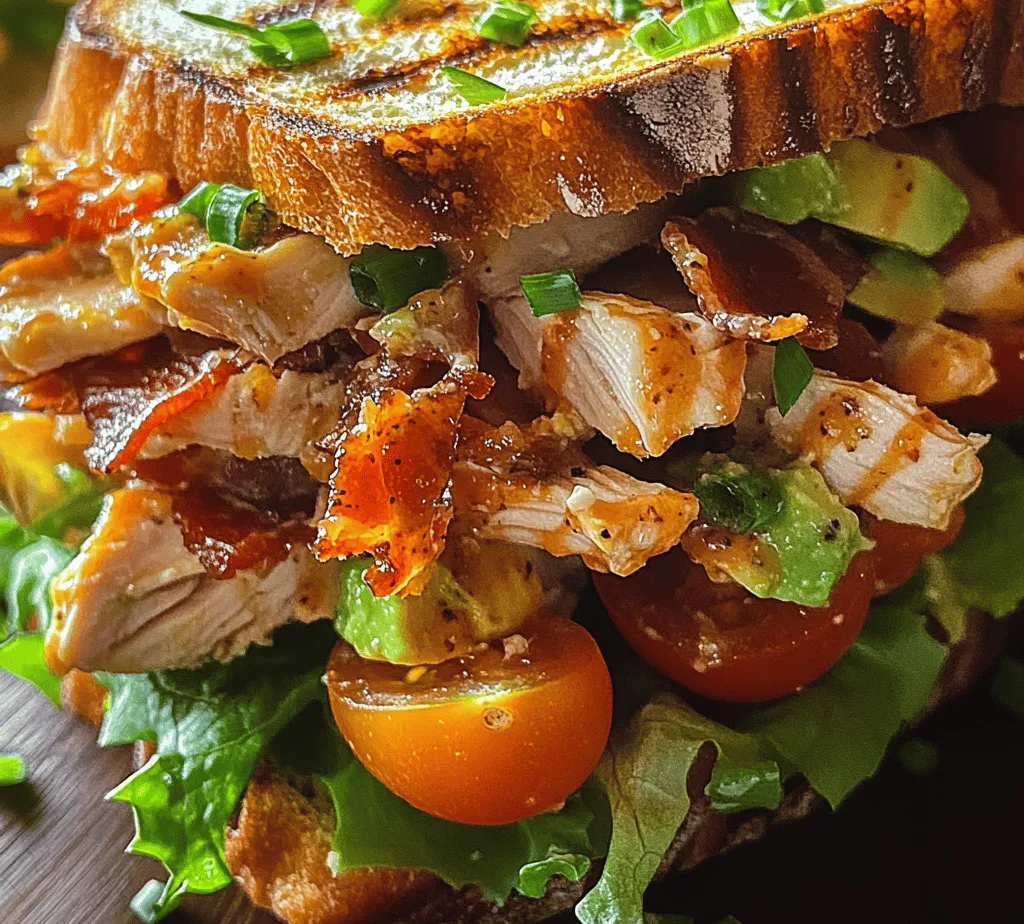 The magic of the Savory BLT Chicken Salad Sandwich lies in its ingredients. Each component plays a vital role in elevating the dish