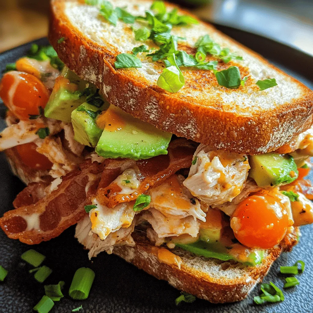 Savory BLT Chicken Salad Sandwich: A Delightful Twist on a Classic Favorite