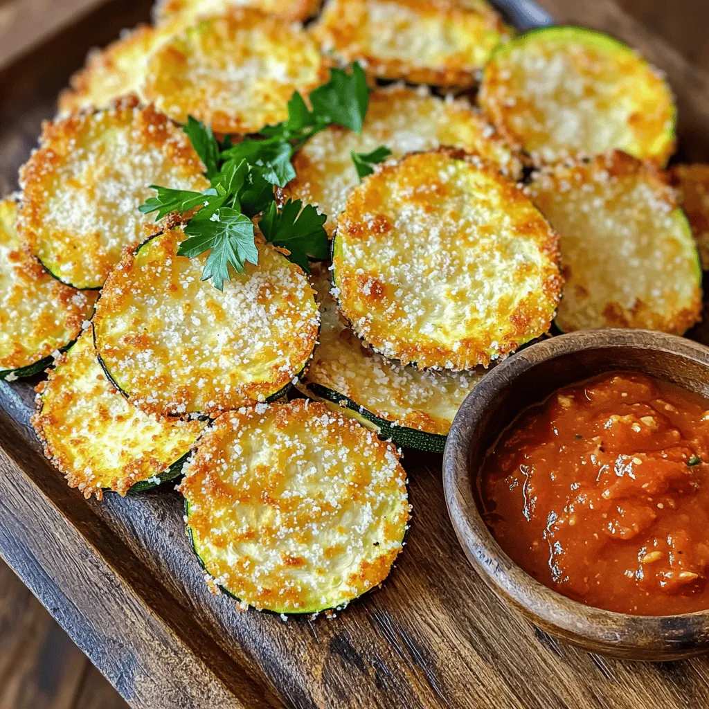 Air Fryer Parmesan Zucchini Chips Crispy and Easy Recipe