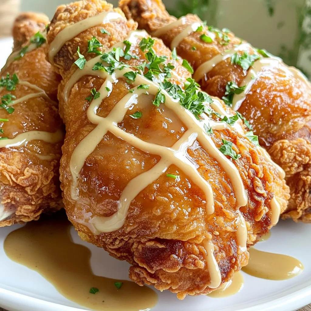 Classic Buttermilk Fried Chicken with Savory Gravy