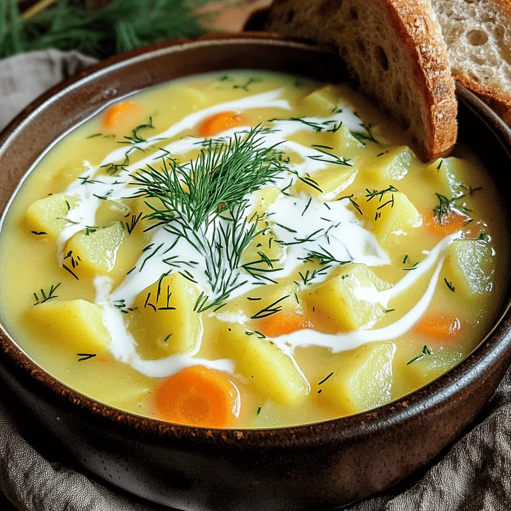 Polish potato soup is simple yet flavorful. This dish shines with a few key ingredients. Each one plays a big part in creating its rich taste.