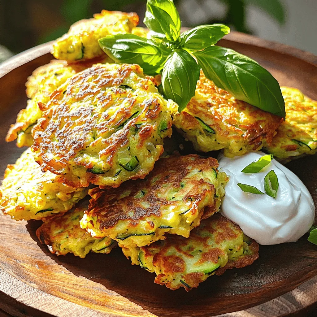 Zucchini Fritters Delightful and Easy to Make Recipe