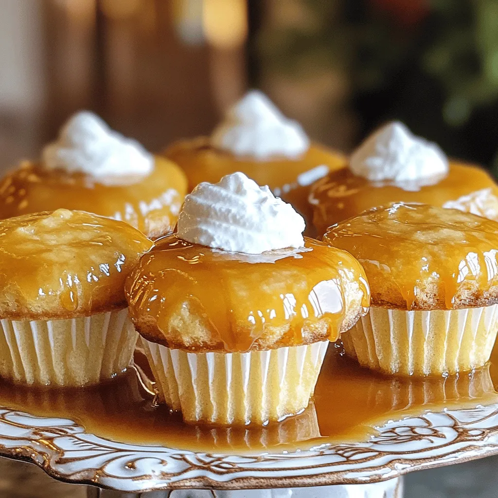 To make delicious caramel flan muffins, you need a few simple ingredients. Here is the list: