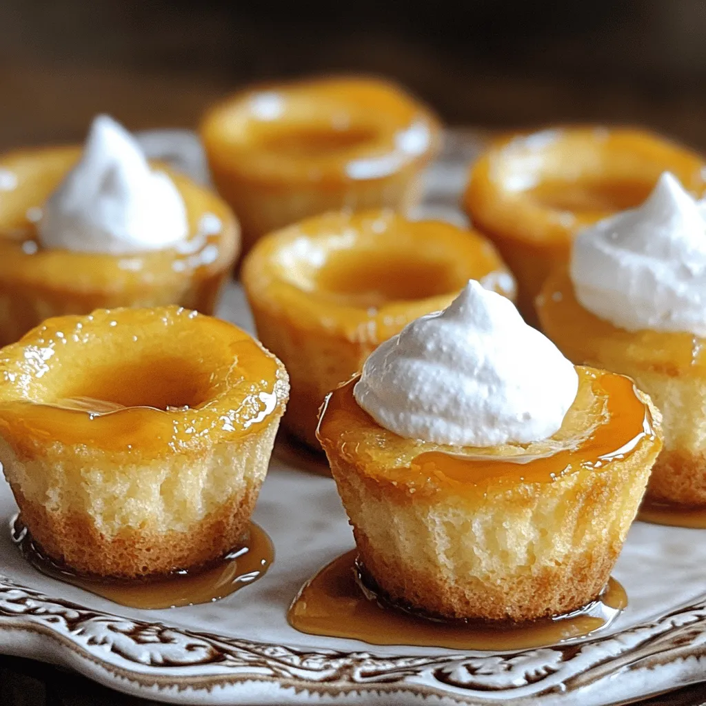 Caramel Flan Muffins Delightful and Easy Recipe