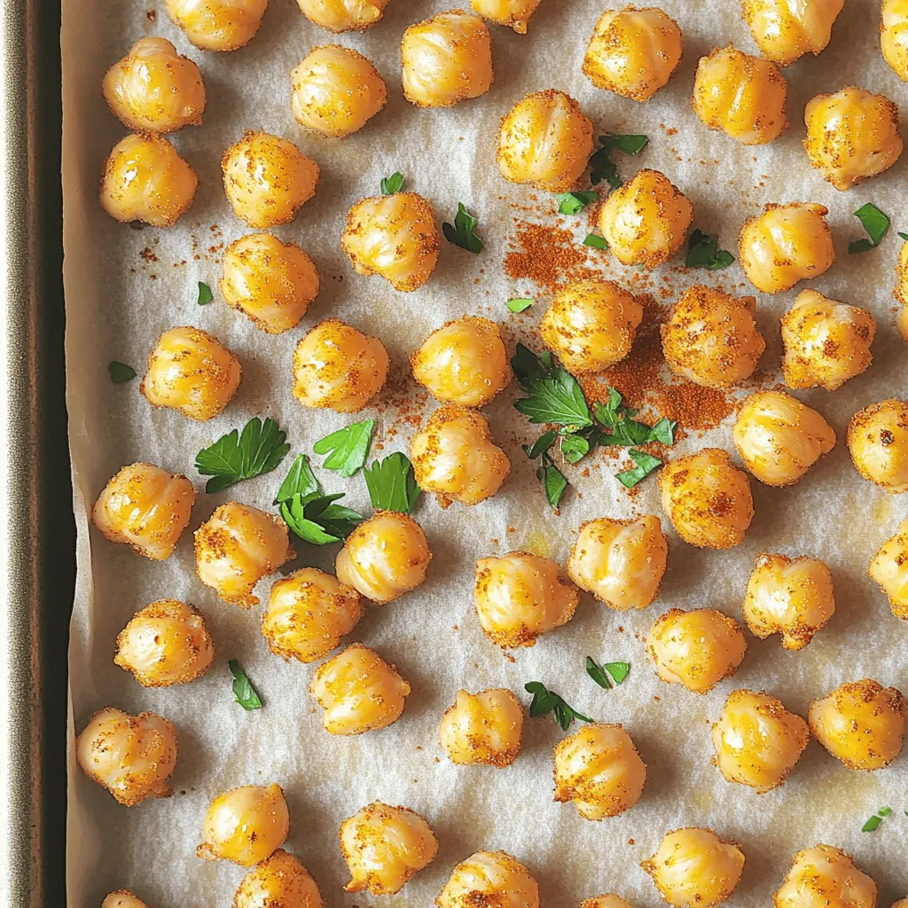 Crispy Baked Chickpeas Tasty Snack for Everyone