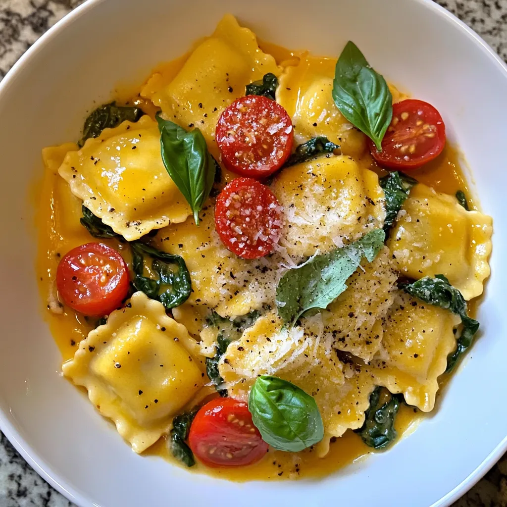 Creamy Tuscan Ravioli: A Comforting Italian Delight