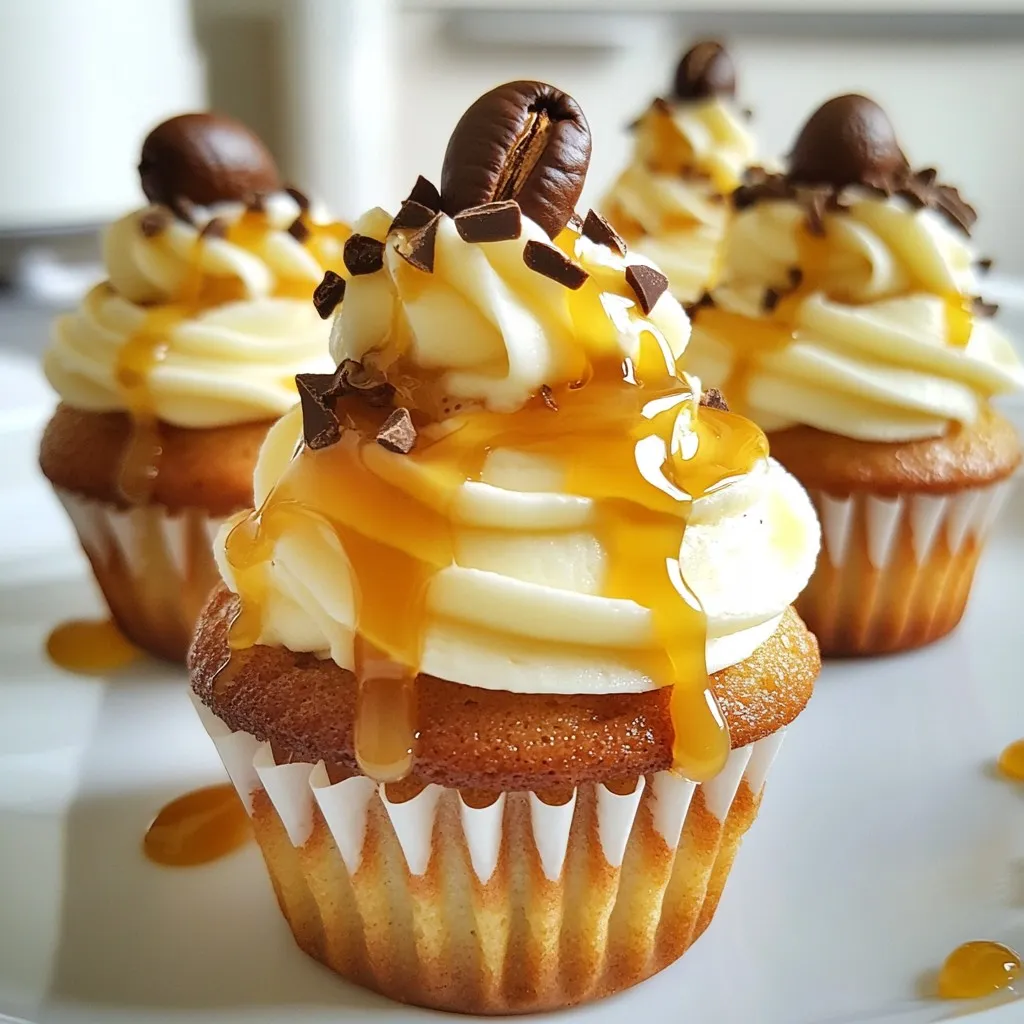 Caramel Macchiato Cupcakes Delightful Treat Recipe