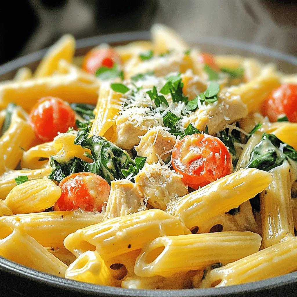 Creamy Chicken Ranch Pasta Quick and Delicious Recipe
