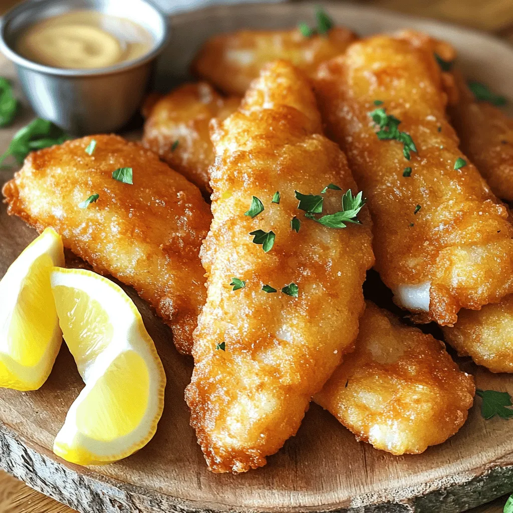 Beer Battered Fish Crispy and Flavorful Delight
