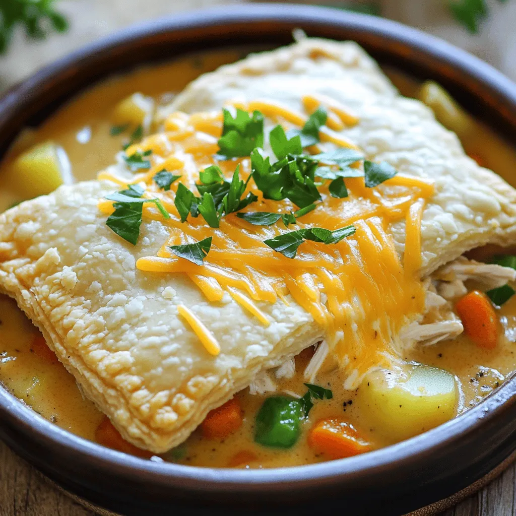 Easy Chicken Pot Pie Casserole Savory Dinner Delight