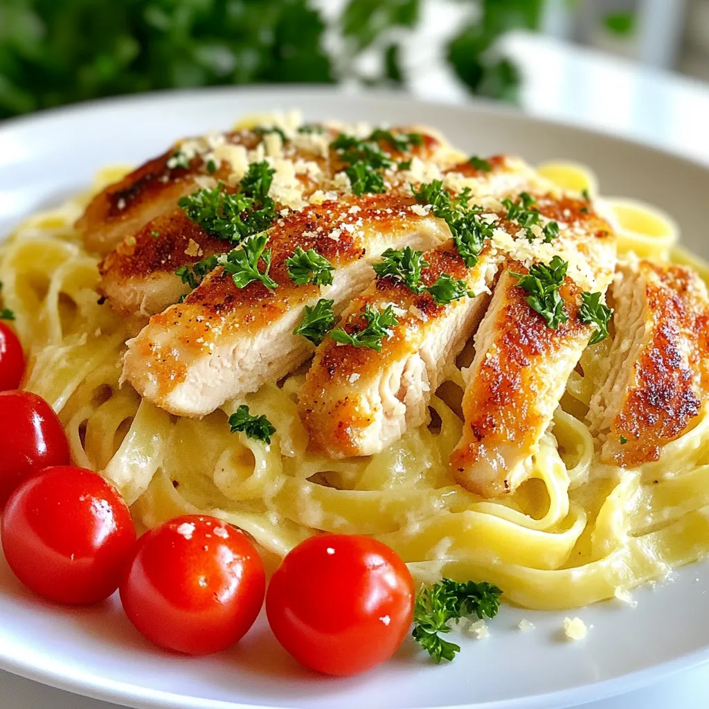 Parmesan Chicken Pasta Quick and Creamy Delight