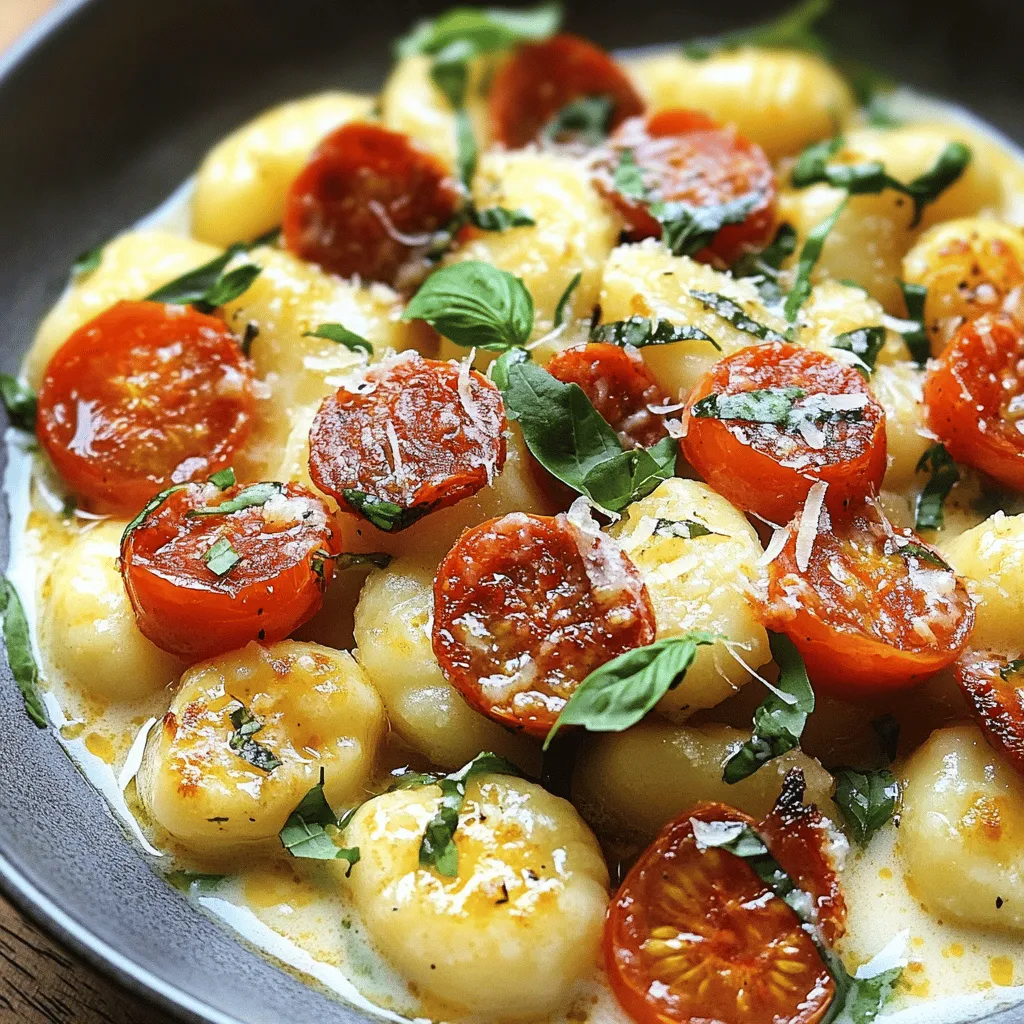 Creamy Chorizo Gnocchi Recipe