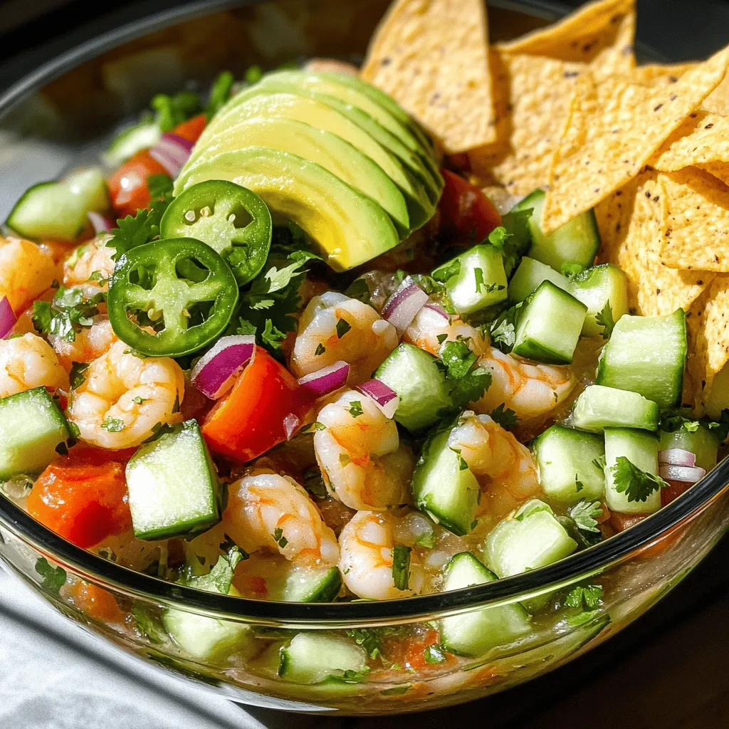 Easy Shrimp Ceviche Recipe Fresh and Flavorful Dish