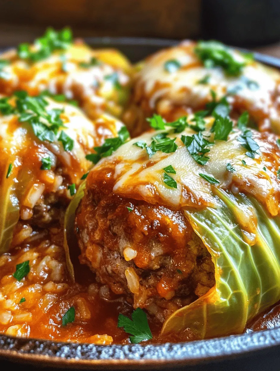 Meatball Stuffed Whole Cabbage Delight: A Comfort Food Classic