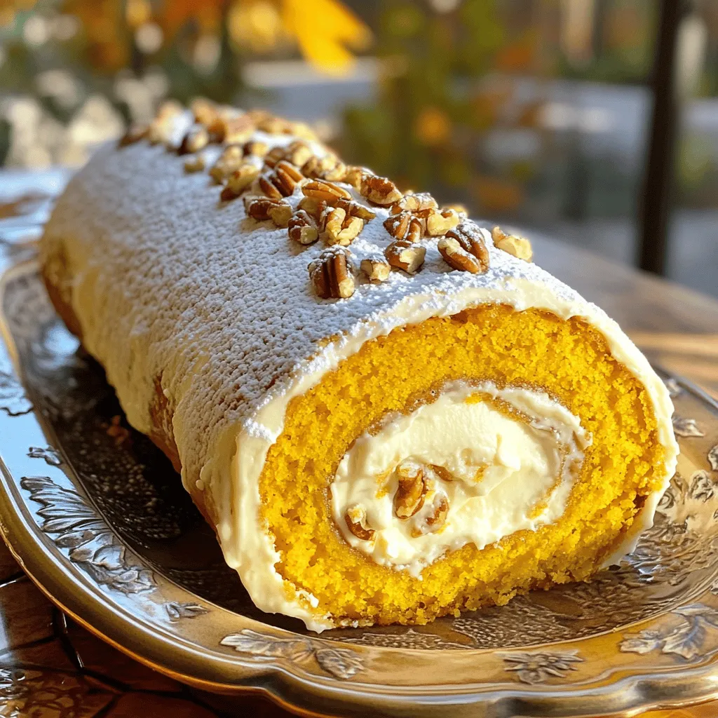 Pumpkin Roll Cake Delightful and Easy Recipe Guide