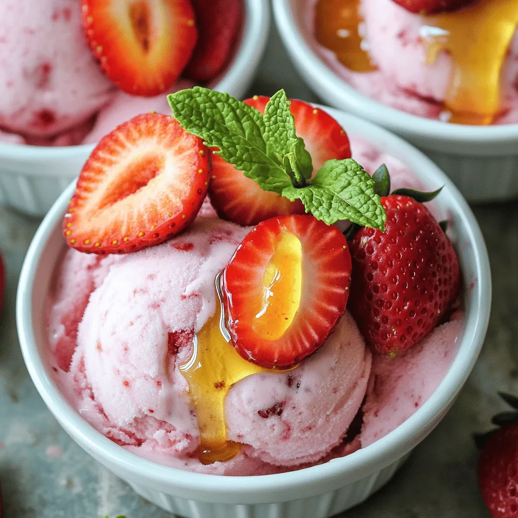 Berry Bliss Strawberry Frozen Yogurt: A Refreshing Summer Treat