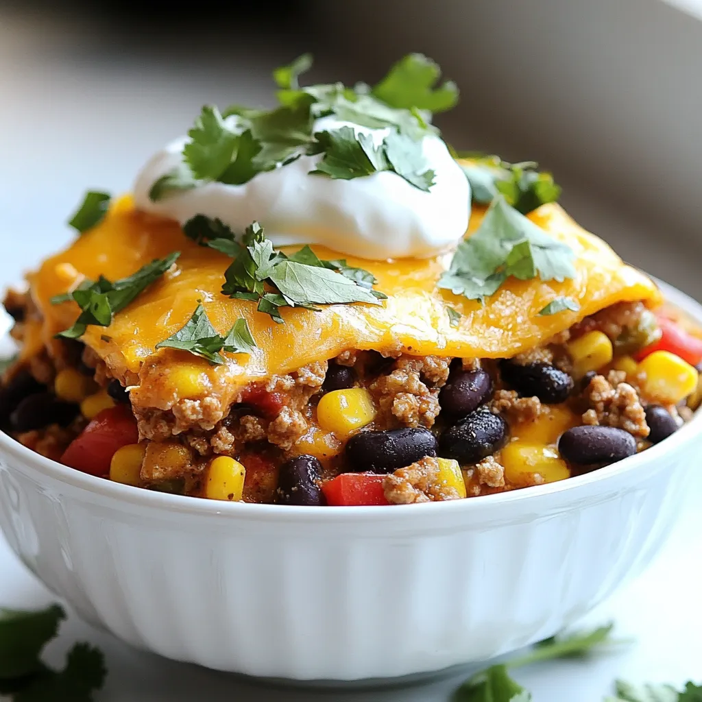 Crockpot Taco Casserole Simple and Tasty Dish