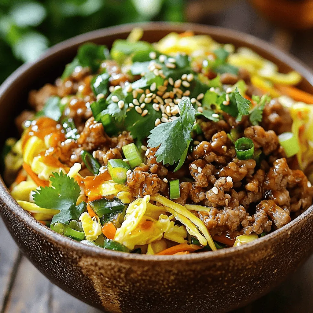 The BEST Egg Roll in a Bowl Recipe