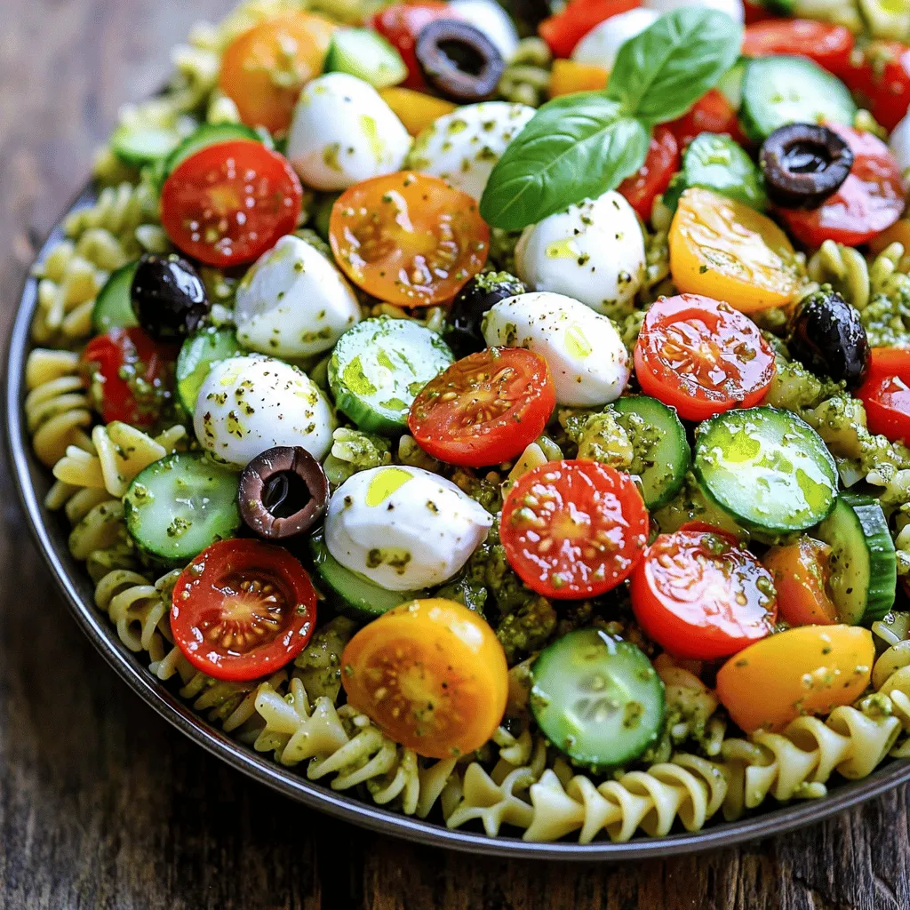 Pesto Pasta Salad Flavorful and Easy Summer Dish