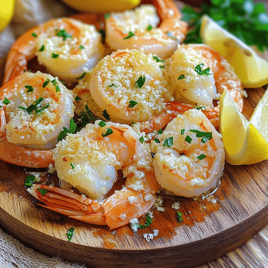 Air Fryer Garlic Parmesan Shrimp Quick and Tasty Dish
