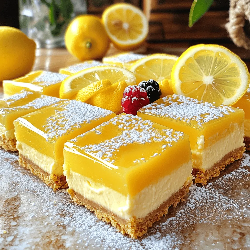 Lemon Cheesecake Squares Delightful and Easy Recipe