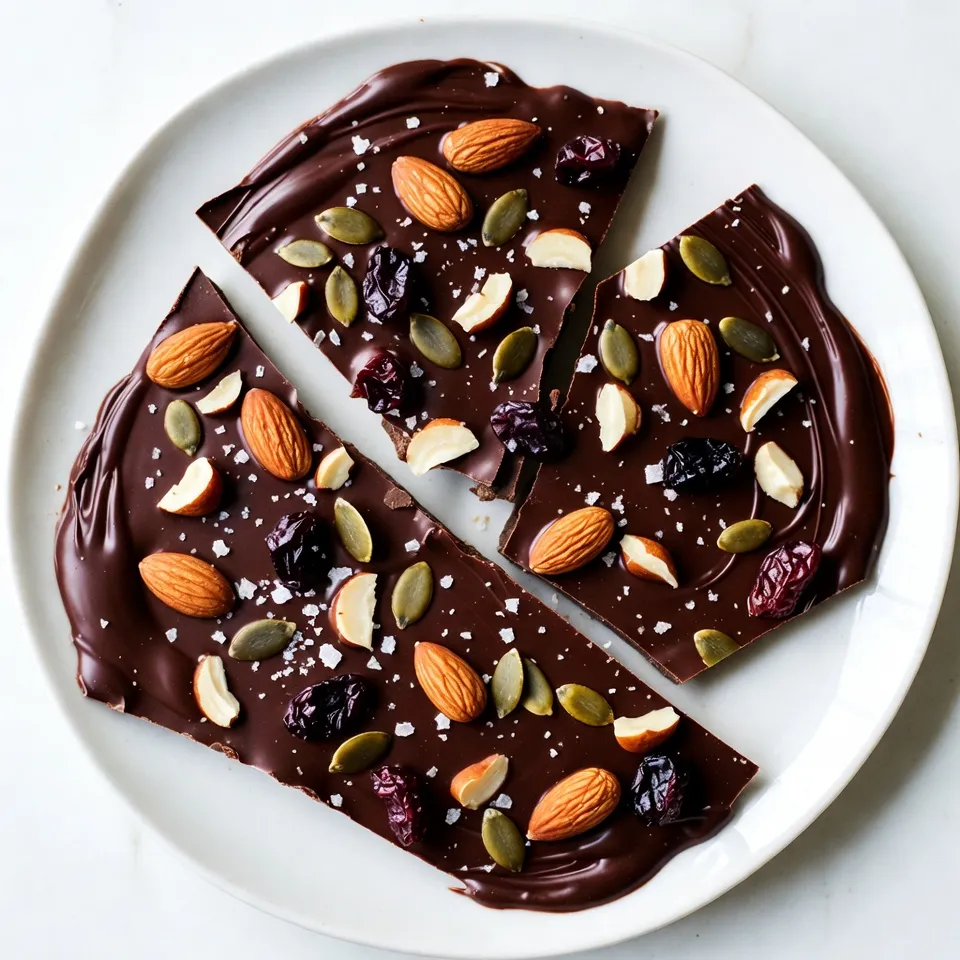 Delicious Dark Chocolate Sea Salt Bark Recipe