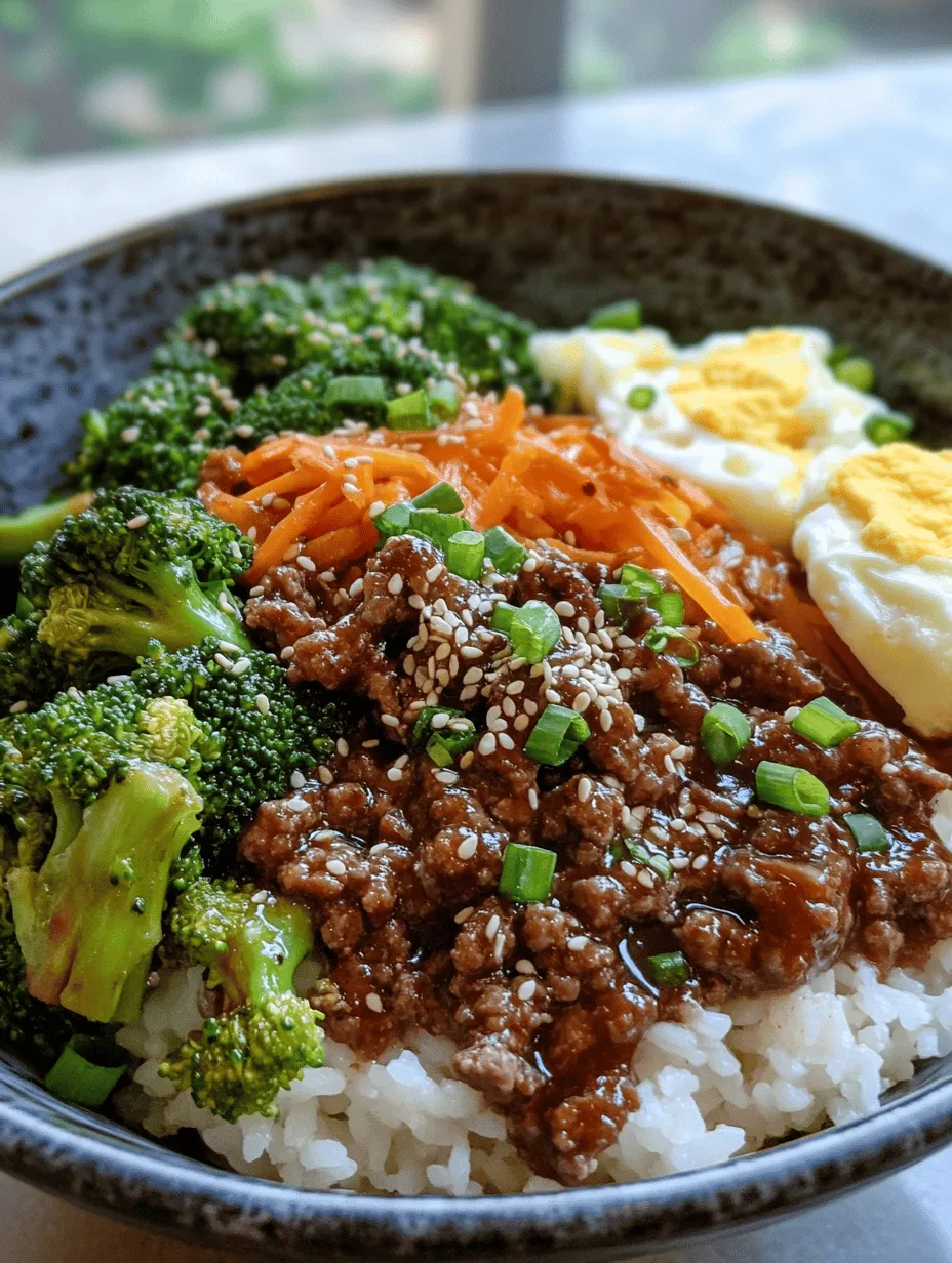 Korean Beef Bowl Recipe: A Wholesome and Flavorful Delight
